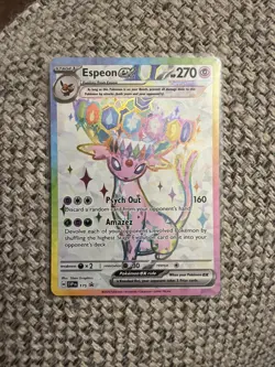 Pokemon TCG Espeon EX SVP175 Premium Figure Collection Promo - Image 1