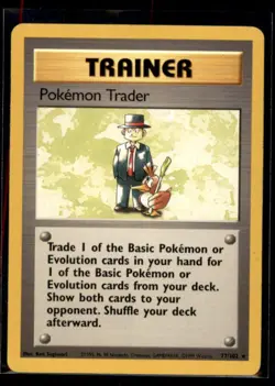 Pokemon Trader Base Set Moderately played - Image 1