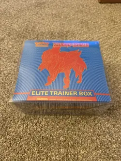 Pokemon Sword and Shield Base Set ETB Elite Trainer Box - Factory Sealed 820650104459 - Image 1