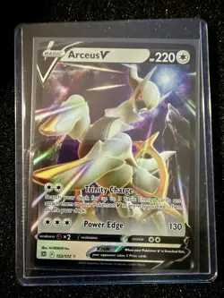 Pokemon TCG Arceus V Sword & Shield: Brilliant Stars 122/172 Holo Ultra Rare - Image 1