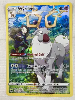 Wyrdeer TG06/TG30 Swsh10: Astral Radiance Trainer Gallery Holo Pokemon NM - Image 1