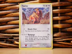 Pokemon TAUROS 16/112 | HOLO RARE | LP Light Play | EX FireRed LeafGreen | 2004 - Image 1