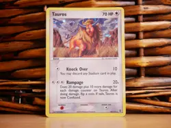 Pokemon TAUROS 16/112 | HOLO RARE | LP Light Play | EX FireRed LeafGreen | 2004 - Image 2