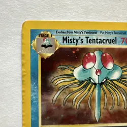 Rare Vintage Misty's Tentacruel #10/132 Gym Heroes Holographic Pokemon 2000 WOTC - Image 5