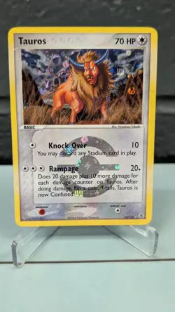 Pokemon FireRed & LeafGreen - Tauros 16/112 Reverse Holo NM - Image 1