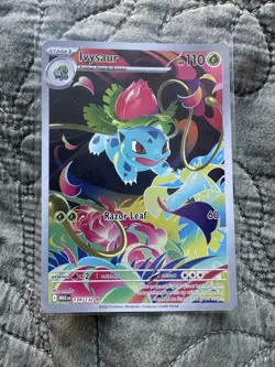 Ivysaur 134/132 Illustration Rare Mega Evolution Pokemon Near Mint - Image 1