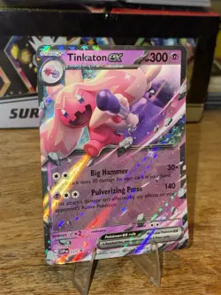 Tinkaton ex SVP 031 Black Star Promo Scarlet & Violet Near Mint Pokemon - Image 2