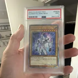 Konami Yu-Gi-Oh! Elemental HERO Neos QCSR Holo PSA 9 TN23-EN006 2023 - Image 1
