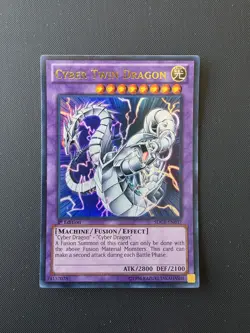 Yu-Gi-Oh Cyber Twin Dragon First Edition SDCR-EN037 Ultra Rare - Image 1