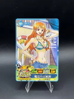 Nami IC1-09 OnePy Berry Match Bandai Japanese One Piece Lightly Played - Image 1