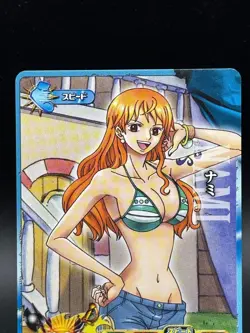 Nami IC1-09 OnePy Berry Match Bandai Japanese One Piece Lightly Played - Image 2
