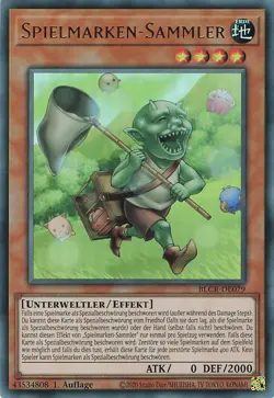 YuGiOh Spielmarken-Sammler BLCR-DE079 Ultra Rare NM 1st - Image 1