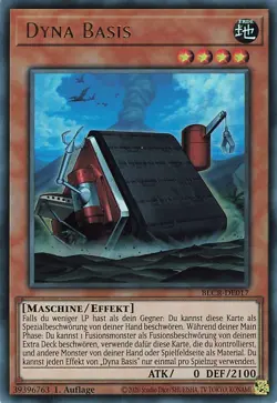 YuGiOh Dyna Basis BLCR-DE017 Ultra Rare NM 1st - Image 1