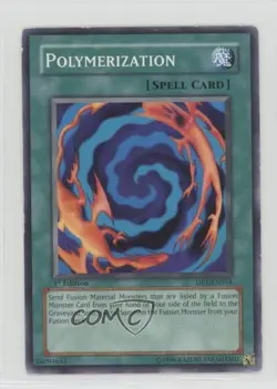 Polymerization 1st Ed. YuGiOh Duelist Pack: Jaden Yuki #DP1-EN014 2006 READ - Image 1