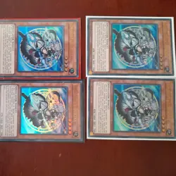 JUSH-EN001 Dracotail Lukias x4 Ultra Rare 1st Ed YuGiOh Playset - Image 1
