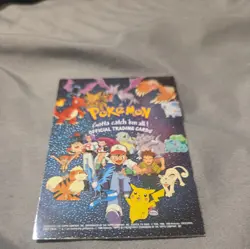Pokemon Topps TV Animation Black Label Foil Checklist Card MP - Image 2