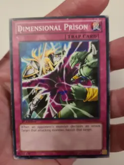 Lightning Vortex DR3-EN160 Unlimited Super Rare + Dimensional Prison 1st Ed - Image 4