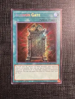 Konami Yu-Gi-Oh! Illusion Gate Maze of Muertos MZMU-EN023 1st Ed Holo - Image 2
