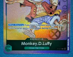 Monkey.D.Luffy #P-037 (Gen Con 2023 Foil) "Chibi Luffy" One Piece Promotion Card - Image 4
