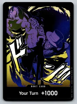 DON!! Card (Rob Lucci) Premium Booster -The Best- Vol. 2 One Piece - Image 1