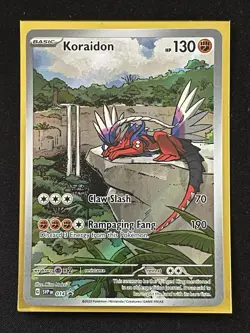 Pokemon TCG Scarlet & Violet ETB Koraidon Black Star Promo Card 014 - Image 1