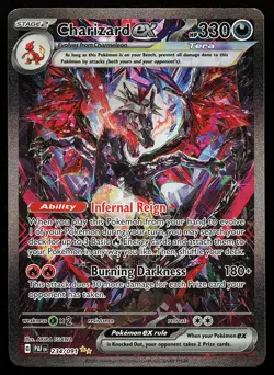 Charizard ex 234/091 Holo Special Illustration Rare Paldean Fates Pokemon Card - Image 1