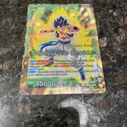 Gogeta Fusion Complete BT19 RELEASE EVENT Foil Dragon Ball Super Card Game | NM - Image 4