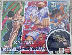 One Piece Card Game Learn Together Deck Set LT01 - English - Sealed - Image 1