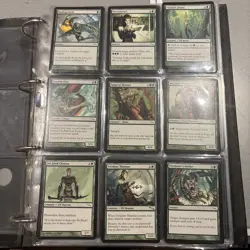 Magic The Gathering Cards - Greens From 1990s Early 2000s Bundle - Image 1