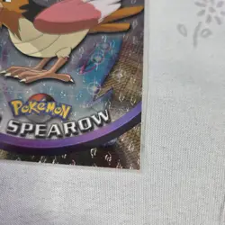 Topps Chrome 2000 Pokemon #21 Spearow Card Foil Holo Animation Series 1 - Image 5