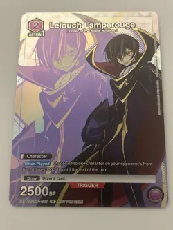 Lelouch Lamperouge UEPR/CGH-1-016 Promo Card Union Arena, English Edition - Image 1
