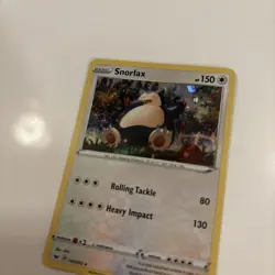 Snorlax 140/202 Cosmos Holo Promo LP/NM Sword and & Shield Base Set Pokemon Card - Image 2