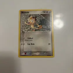 Pokemon Card FireRed & LeafGreen Meowth 69/112 Common - Image 1