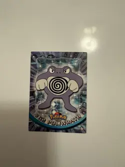 Topps Pokemon #62 Poliwrath - TV Animation Edition Card, 1999, MP - Image 1