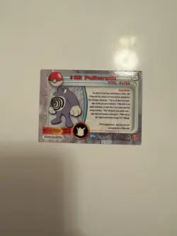 Topps Pokemon #62 Poliwrath - TV Animation Edition Card, 1999, MP - Image 3