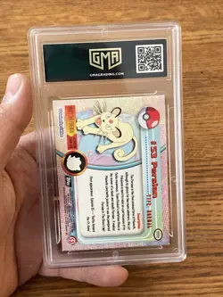 #53 Persian Holo Foil - Graded 8 GMA - Topps - Pokemon Card 1999 Grading - Image 3