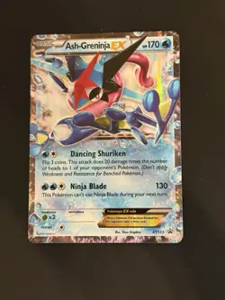 Ash-Greninja EX (Promo) XY133 XY Holo Basic Water 170 HP Pokemon TCG Card - Image 2