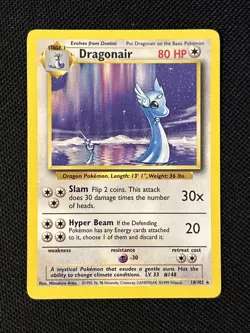 Pokemon Dragonair 18/102 Base Set *Near Mint* Never Played Card - Image 1