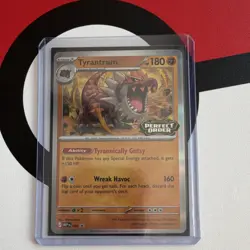 Pokemon Tyrantrum 066 MEP Perfect Order Stage 2 180 HP Holo Card EN - Image 1