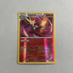 Pokemon TCG 2014 XY Base Set Card -- Delphox 26/146 Reverse Holo - Image 1