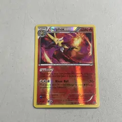 Pokemon TCG 2014 XY Base Set Card -- Delphox 26/146 Reverse Holo - Image 2