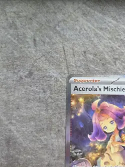 Pokemon Acerola's Mischief 183/132 Me01: Mega Evolution Full Art Holo Card - Image 2