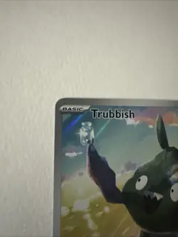 Trubbish 140/086 White Flare Illustration Rare Pokemon Trading Card - Image 2
