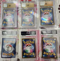 PSA & CGC GRADED POKEMON CARD TCG BUNDLE - Japanese & English Pikachu Gengar Etc - Image 2