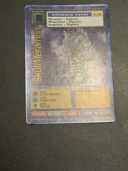 Digimon SkullMeramon St-48S Chase Holo Bandai Digi Battle Card - Image 4
