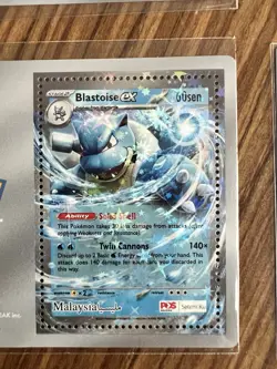 RARE Pokemon 151 Malaysian Post Stamp Promo Cards Pikachu Charizard Blastoise - Image 3