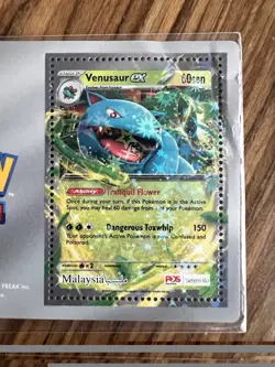 RARE Pokemon 151 Malaysian Post Stamp Promo Cards Pikachu Charizard Blastoise - Image 5