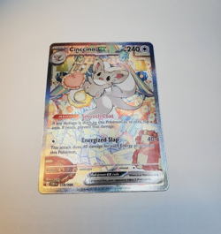 Cinccino ex 119/086 Special Illustration Rare Pokemon Card Chaos Rising In Hand - Image 1