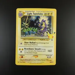 Light Toxtricity SWSH137 Pokemon Sword & Shield Black Star Promo Holo Card - Image 1