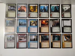 Lord Of The Rings TCG 18 Rare Card Lot Decipher - Image 1